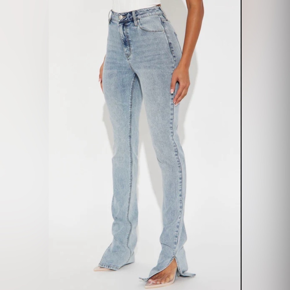 Fashion Nova Classic Blue Jeans